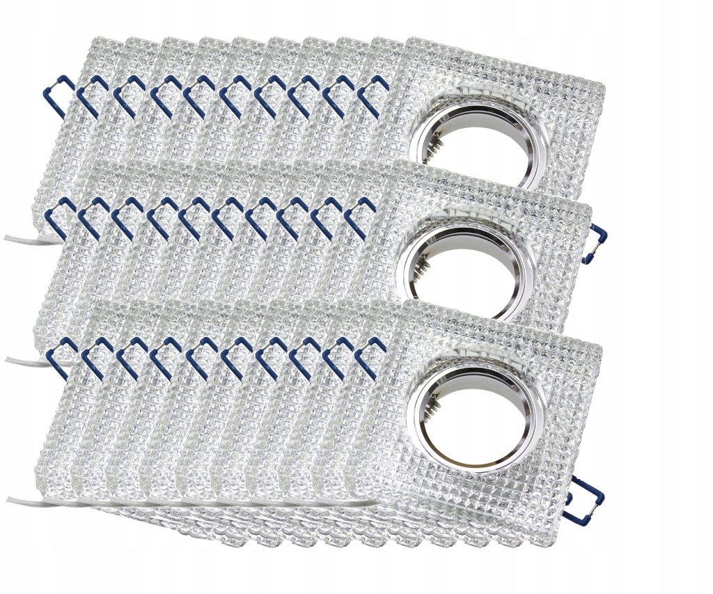 Sada halogénových Led svietidiel podsvietená chladom GU10 do spálne