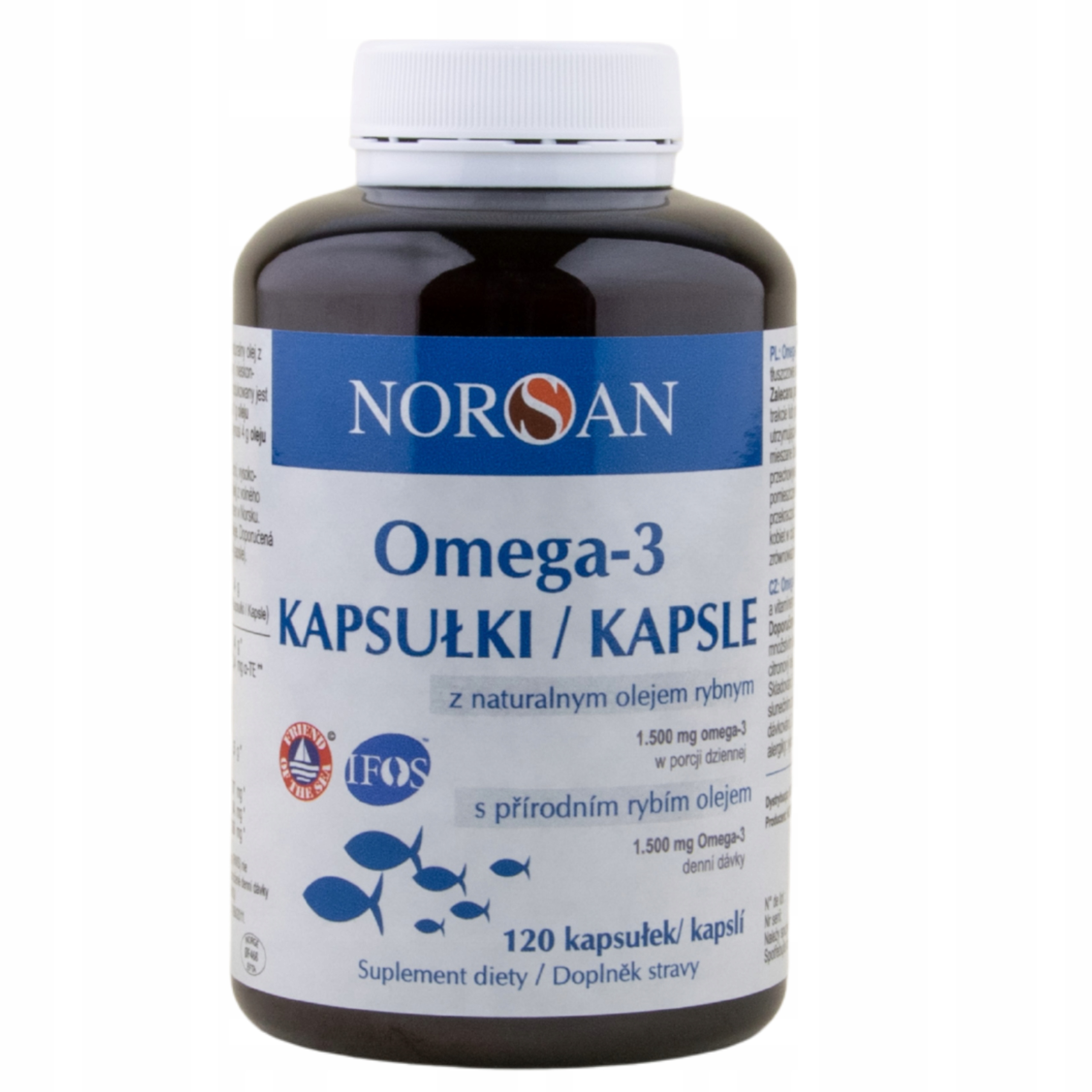 Norsan Omega 3 Kapsułki - 120 szt.