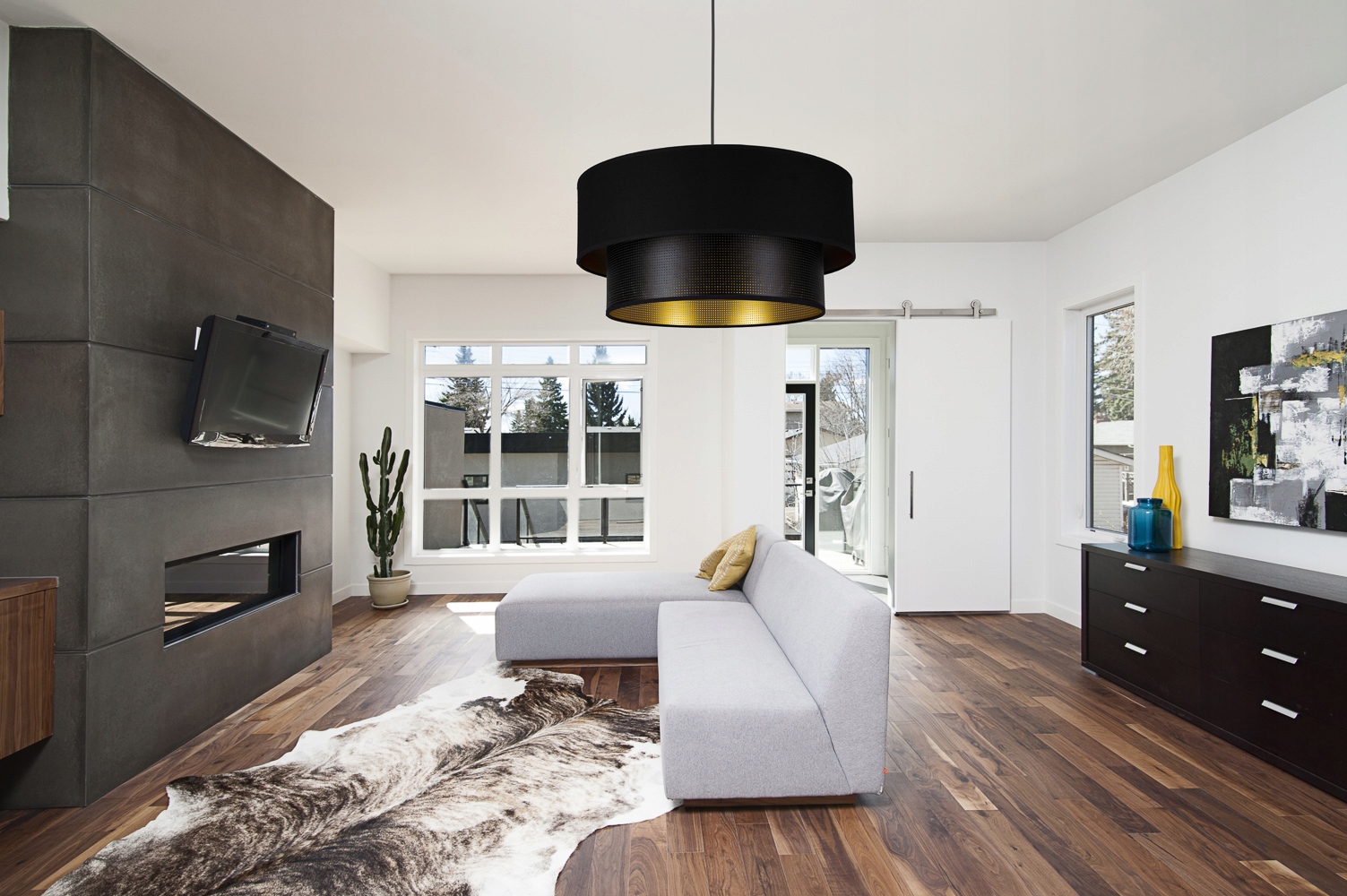 LAMPA WISZĄCA SUFITOWA ŻYRANDOL ABAŻUR NOWOCZESNA Marka Glimex