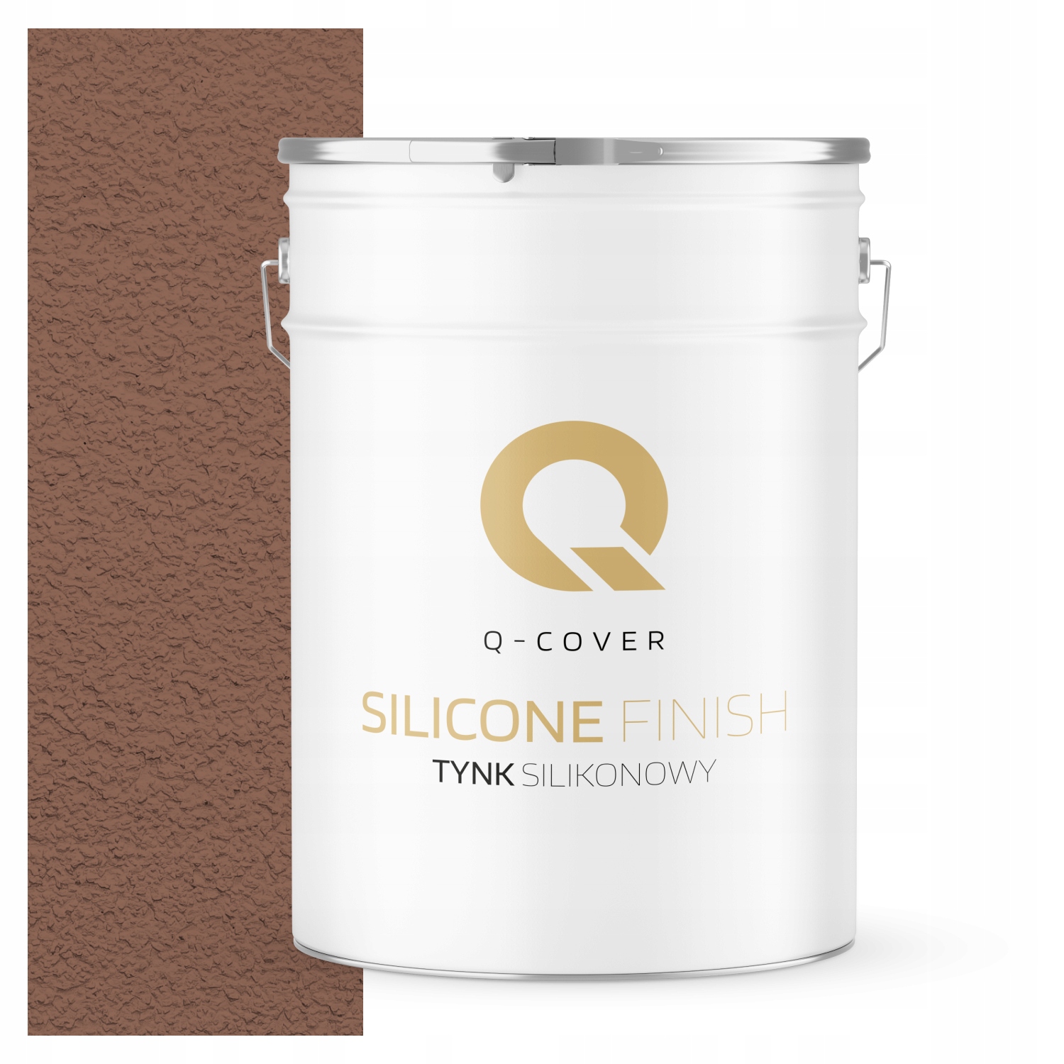 Fasádní Silikonová Omítka Hnědá F516 25KG Bronz Beránek Granulace 3.0mm