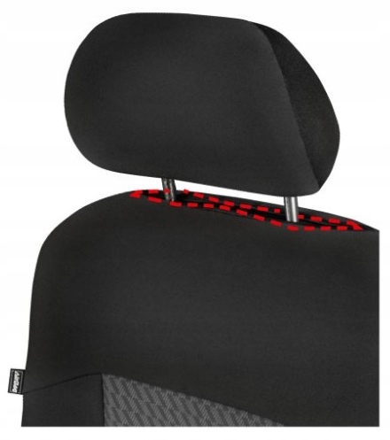 POKROWIEC NA PRZEDNI FOTEL SAMOCHODOWY PERUN DV1 L Kolor obszycia czarny