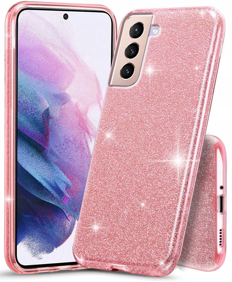 

Etui do Samsung Galaxy S21+ Plus Case Brokat Szkło