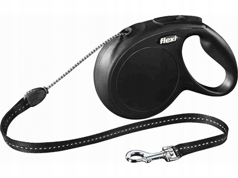 

Smycz Flexi New Classic M (8 m 20 kg) Czarny