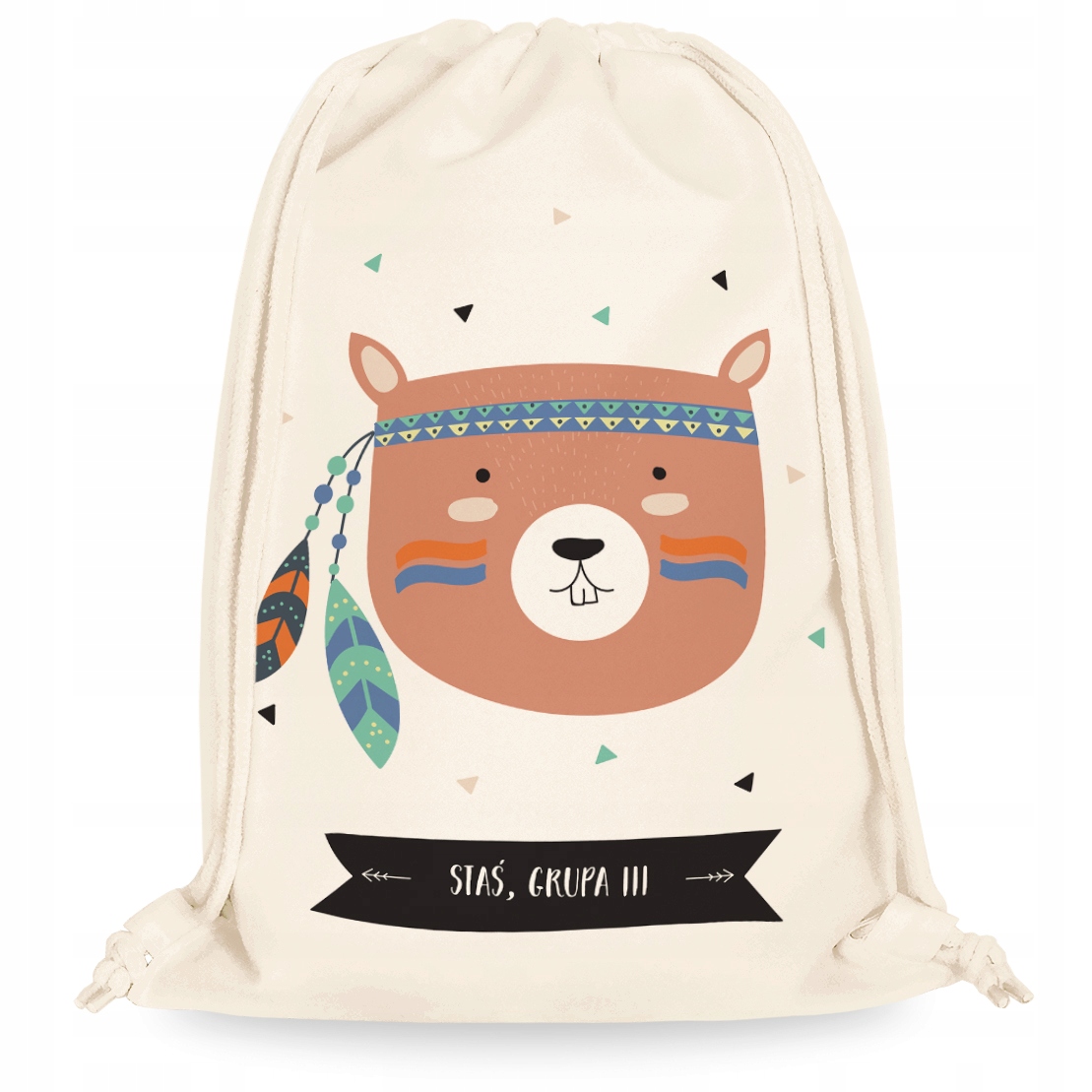 WOREK DO PRZEDSZKOLA ŻŁOBKA SZKOŁY Z IMIENIEM DZIECKA SUPER JAKOŚĆ