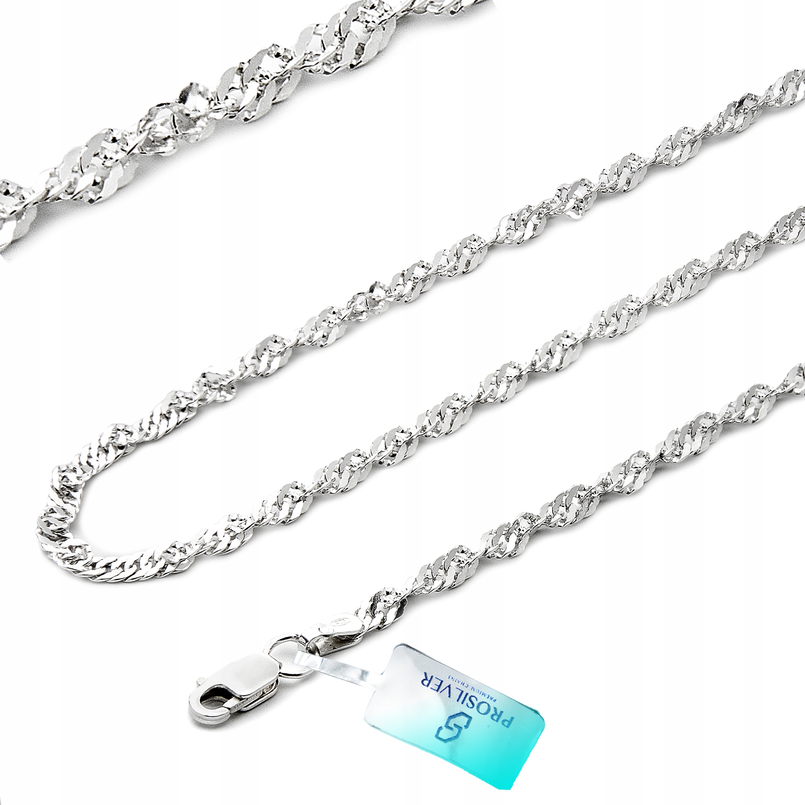 

Singapur Łańcuszek Srebrny 925 2,9mm 7,2gr 65cm