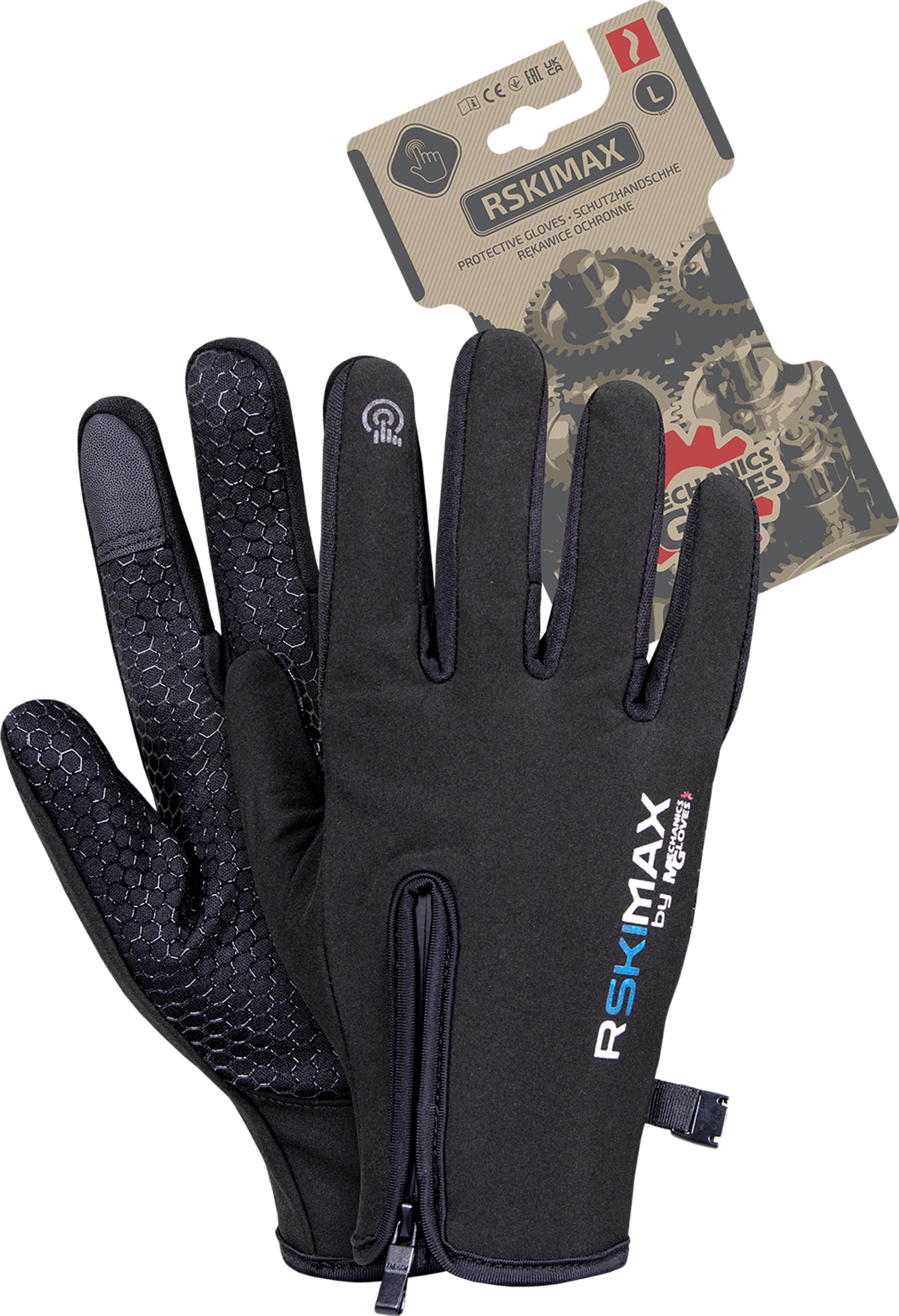 

Rękawice Mechanics Gloves Reis Rskimax r. 9 L