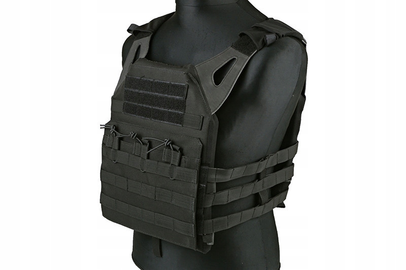 Vojenská taktická vesta typu Jump plate carrier, černá