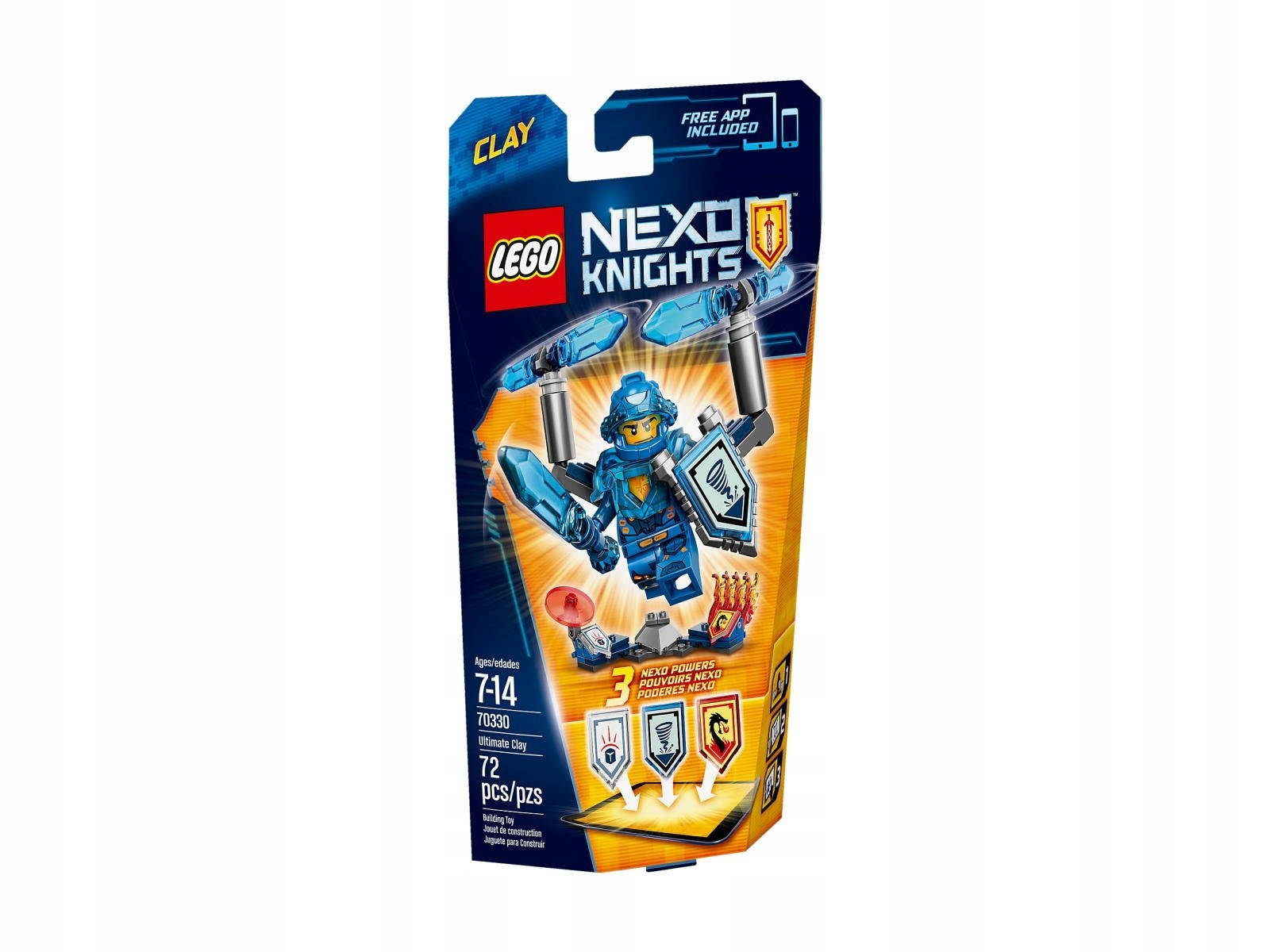 KLOCKI LEGO 70330 Nexo Knights Technorycerz Clay Marka LEGO