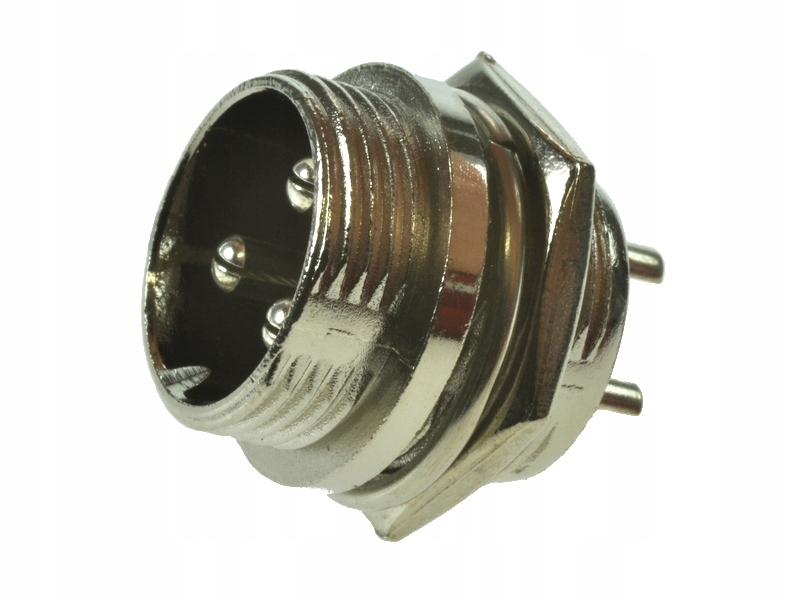 

Wtyk Mikrofonowy Nc/cb 6A 125V IP55 3 pin