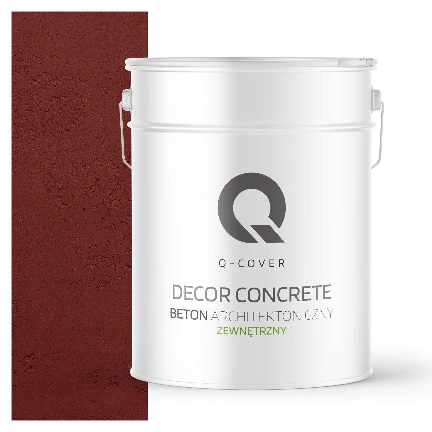 Vonkajší Architektonický Betón 10 m2 15 kg Bordový H3110 Ozdobný Na Stenu