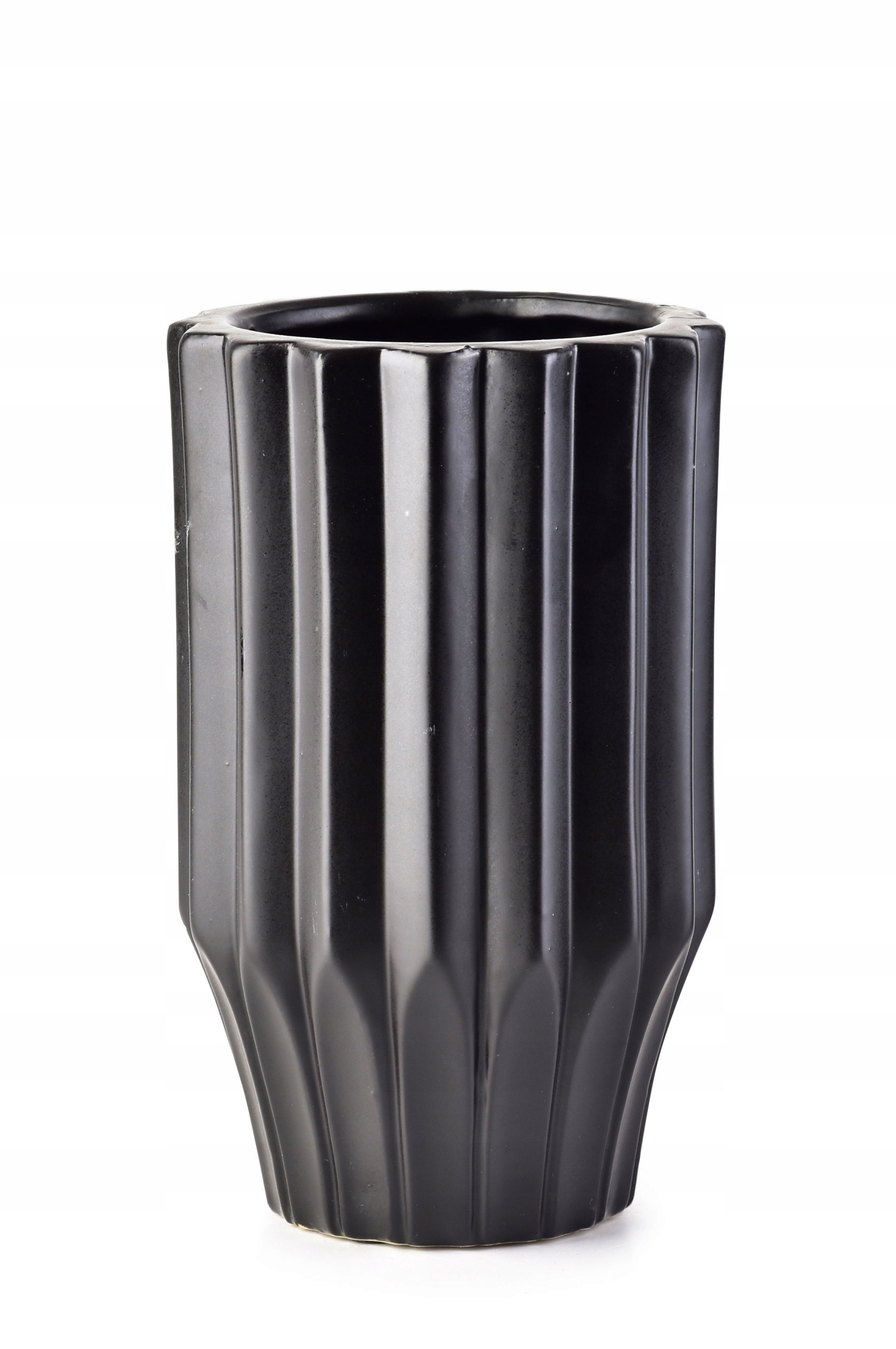 

Wazon ceramiczny Yvonne Black czarny mat 12xh20cm