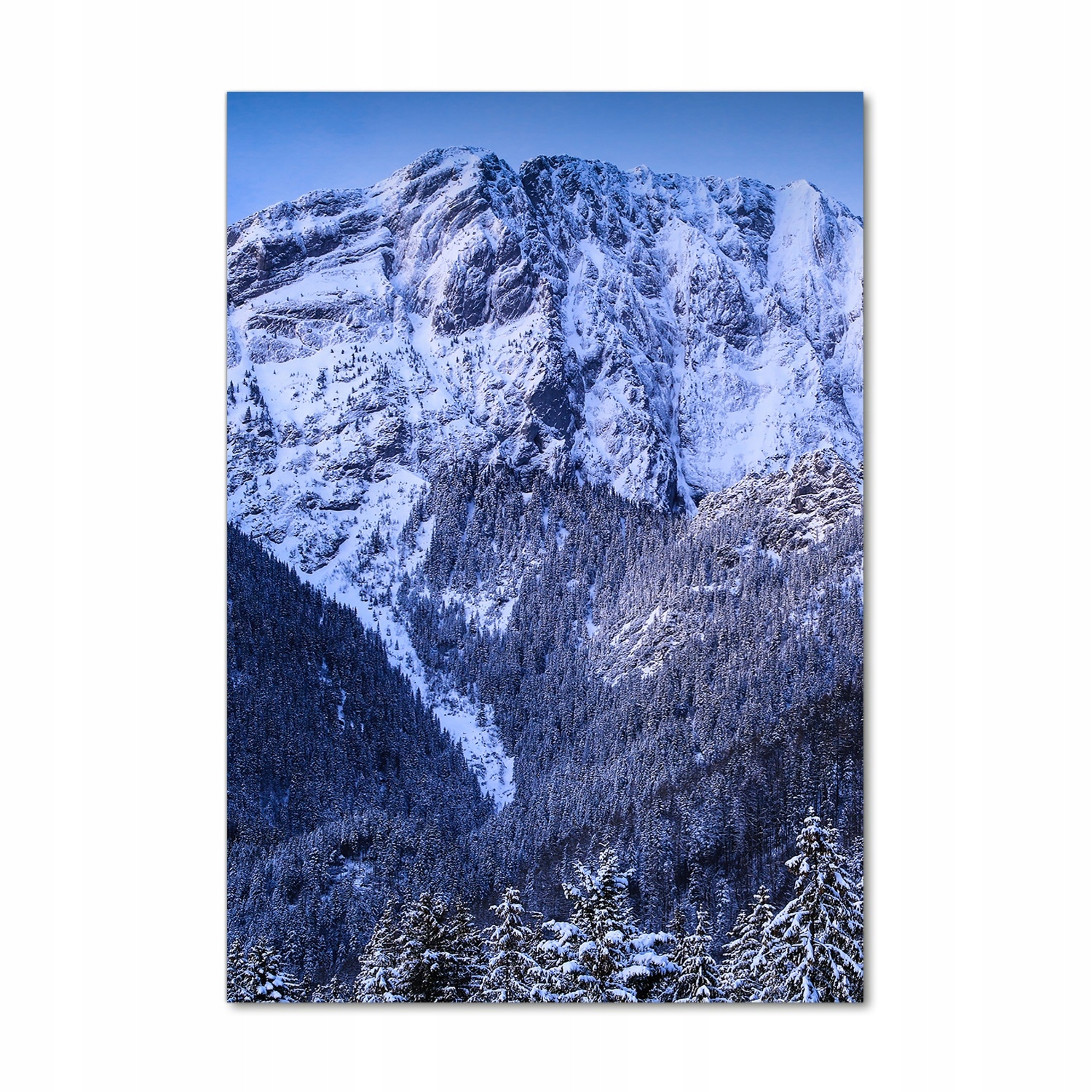

Foto obraz szkło hartowane Giewont Tatry 70x100 cm
