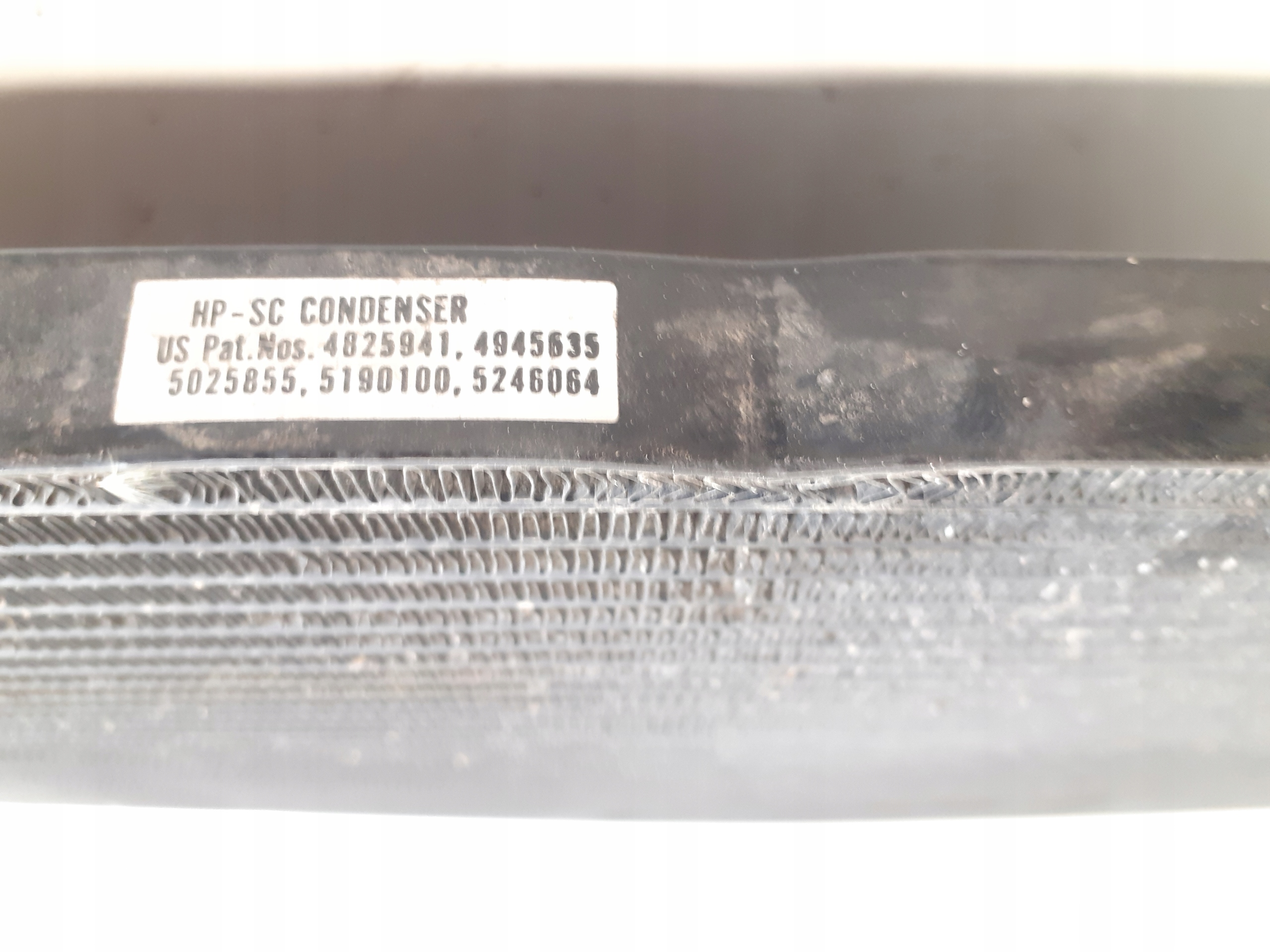 VW Bora 1.6 B air conditioning radiator