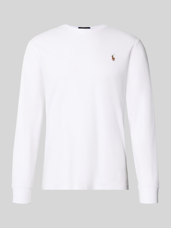 Košile s dlouhým rukávem a žebrovaným lemováním Polo Ralph Lauren