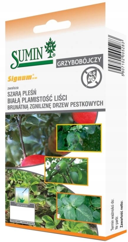 

Signum 2,5g Czerń Krzyżowych Pleśnie Rdze Opadziny