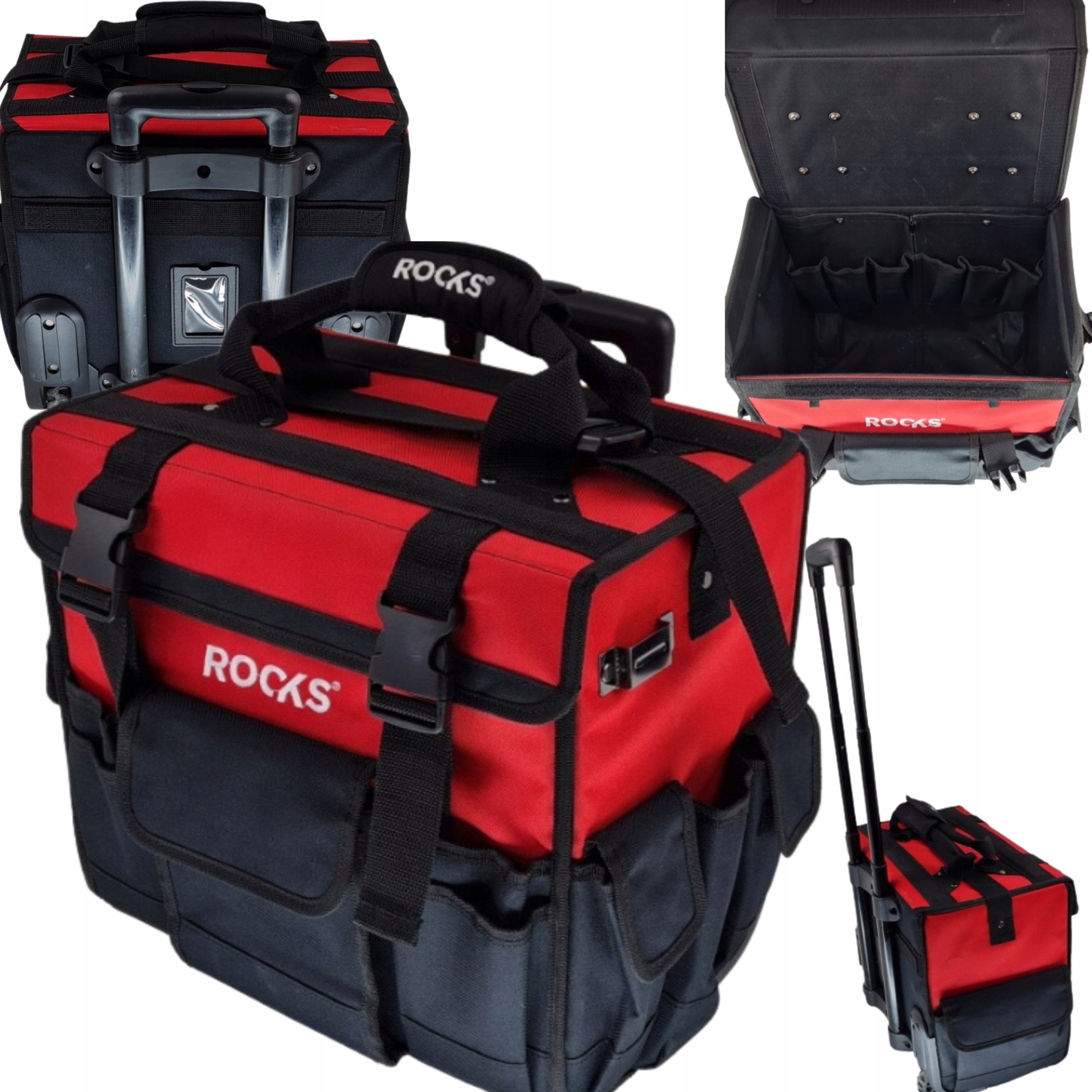 Torba narzędziowa Rooks OK-01.3301 na kołach, 36 litrów, Strong, 39x37x25cm