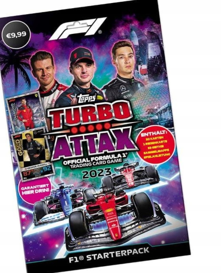 Topps F1 Turbo Attax 2023 Zestaw startowy