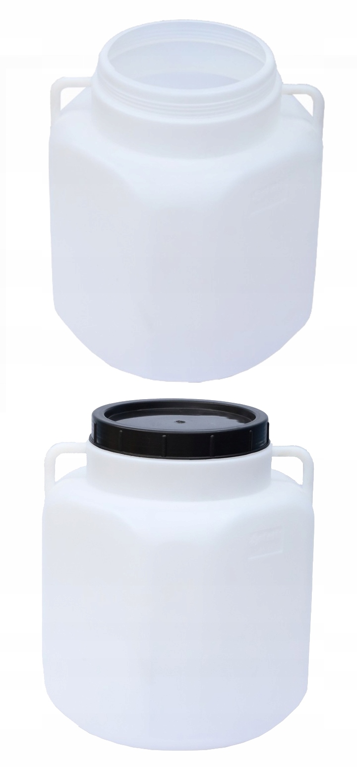 BECZKA PLASTIKOWA na wodę DO KISZENIA KAPUSTY OGÓRKÓW 30L KWADRATOWA atest Pojemność 30 l