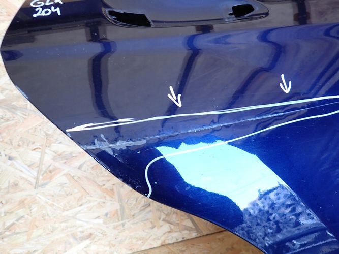 MERCEDES W204 204 GLK Tür rechts hinten heck