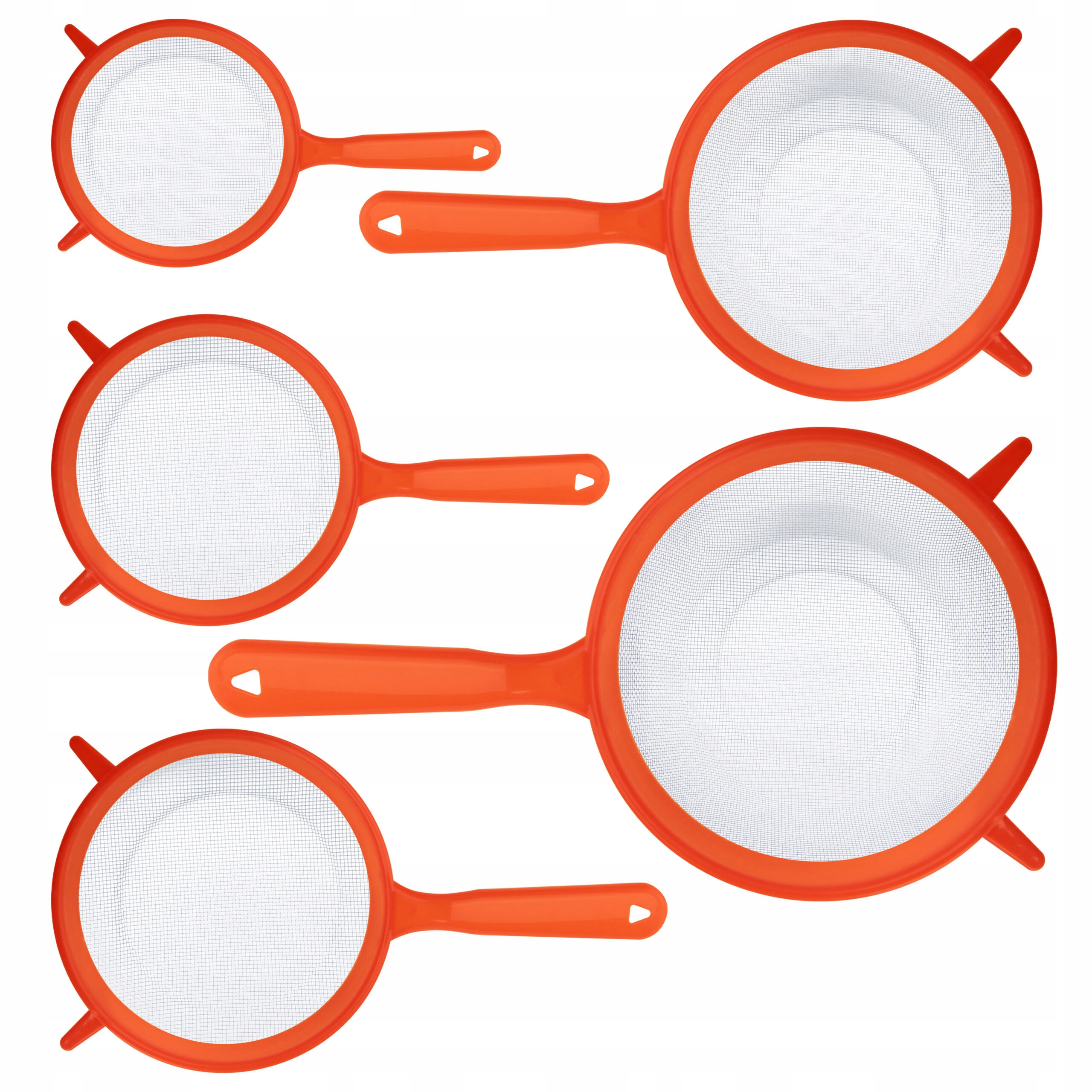 SITKA KOMPLET SITEK SITKO PLASTIKOWE KUCHENNE PRZESIEWACZ Z RĄCZKĄ 5szt Kod producenta 7906