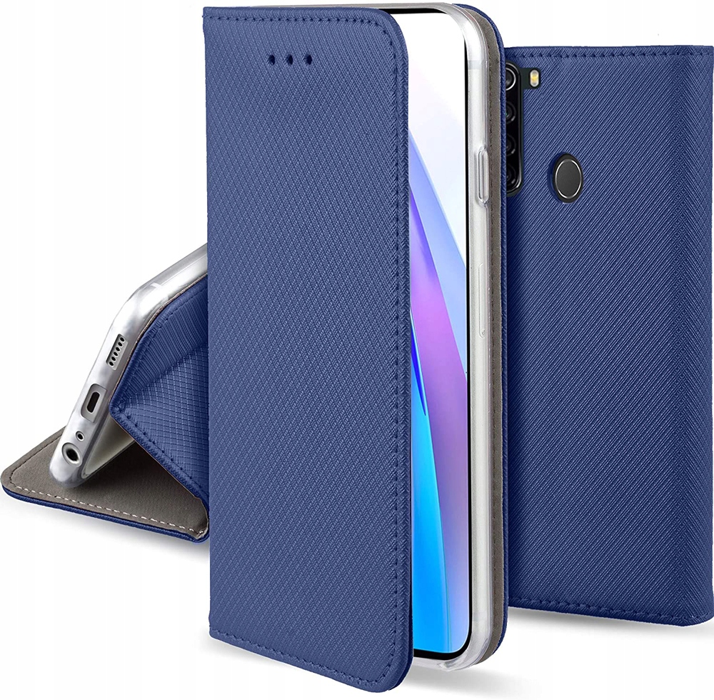 

Etui Smart Magnet Szkło do Xiaomi Redmi Note 8T