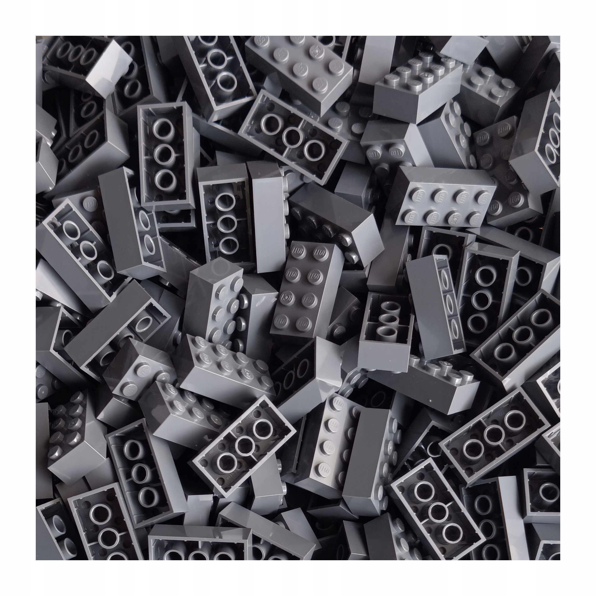 Lego Kostka Cihla 2x4 Tmavě šedá Dbg 4211085 3001 100 Ks