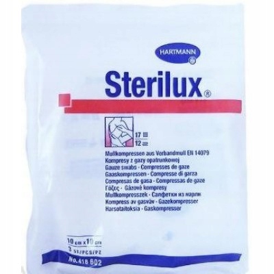 

Hartmann Sterilux Kompresy z Gazy 10x10cm 3szt.