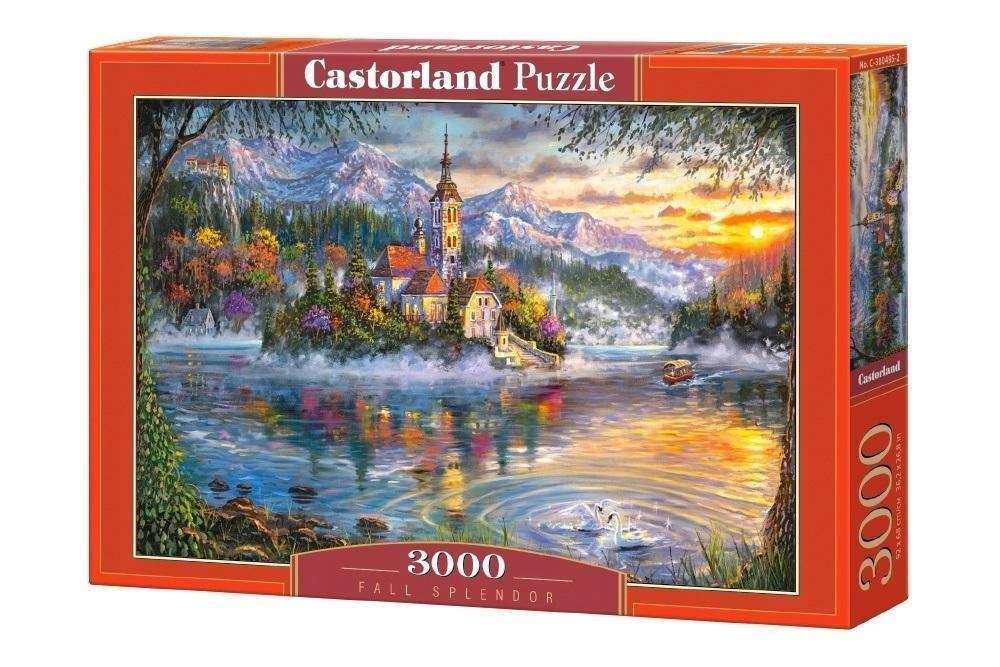 

Puzzle 3000 Fall Splendor Castor, Castorland