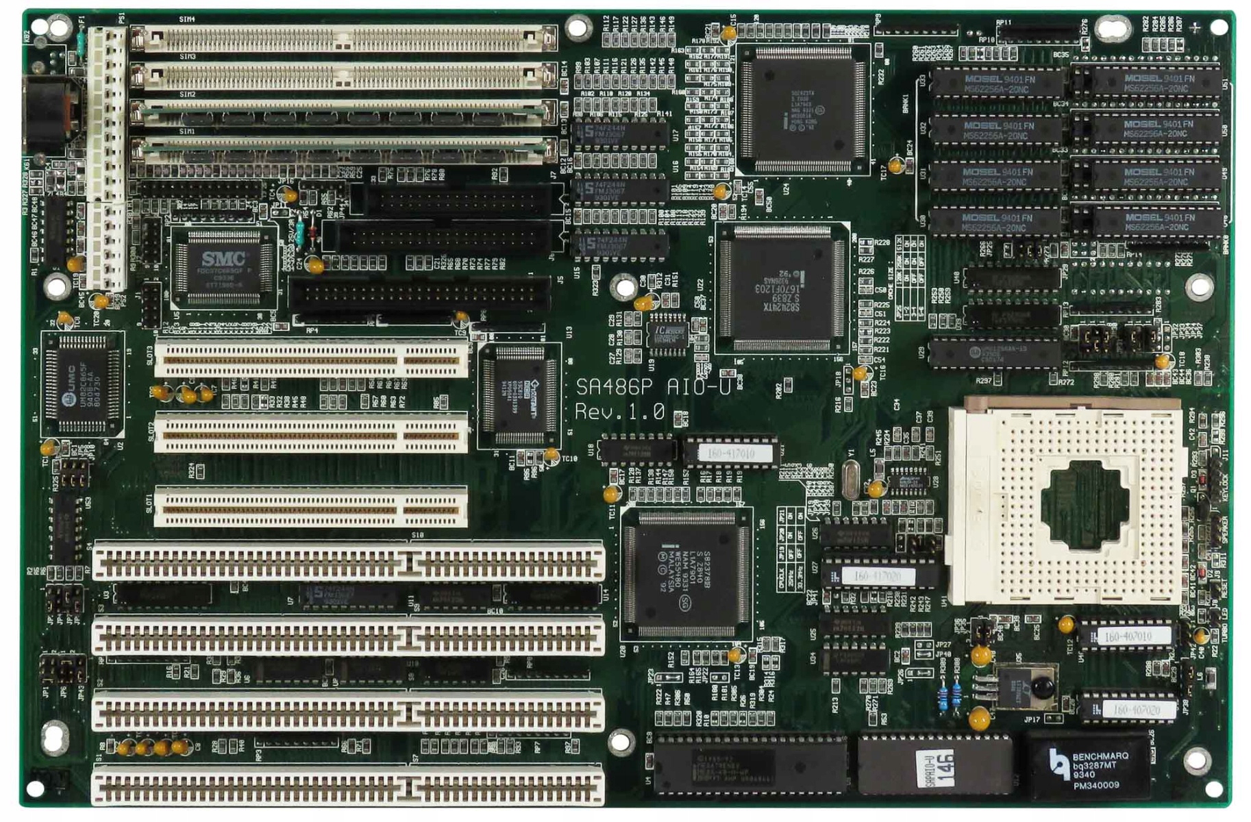 Ecs SA486P Aio-u Rev 1.0 Socket 3 4x Simm 4x Isa