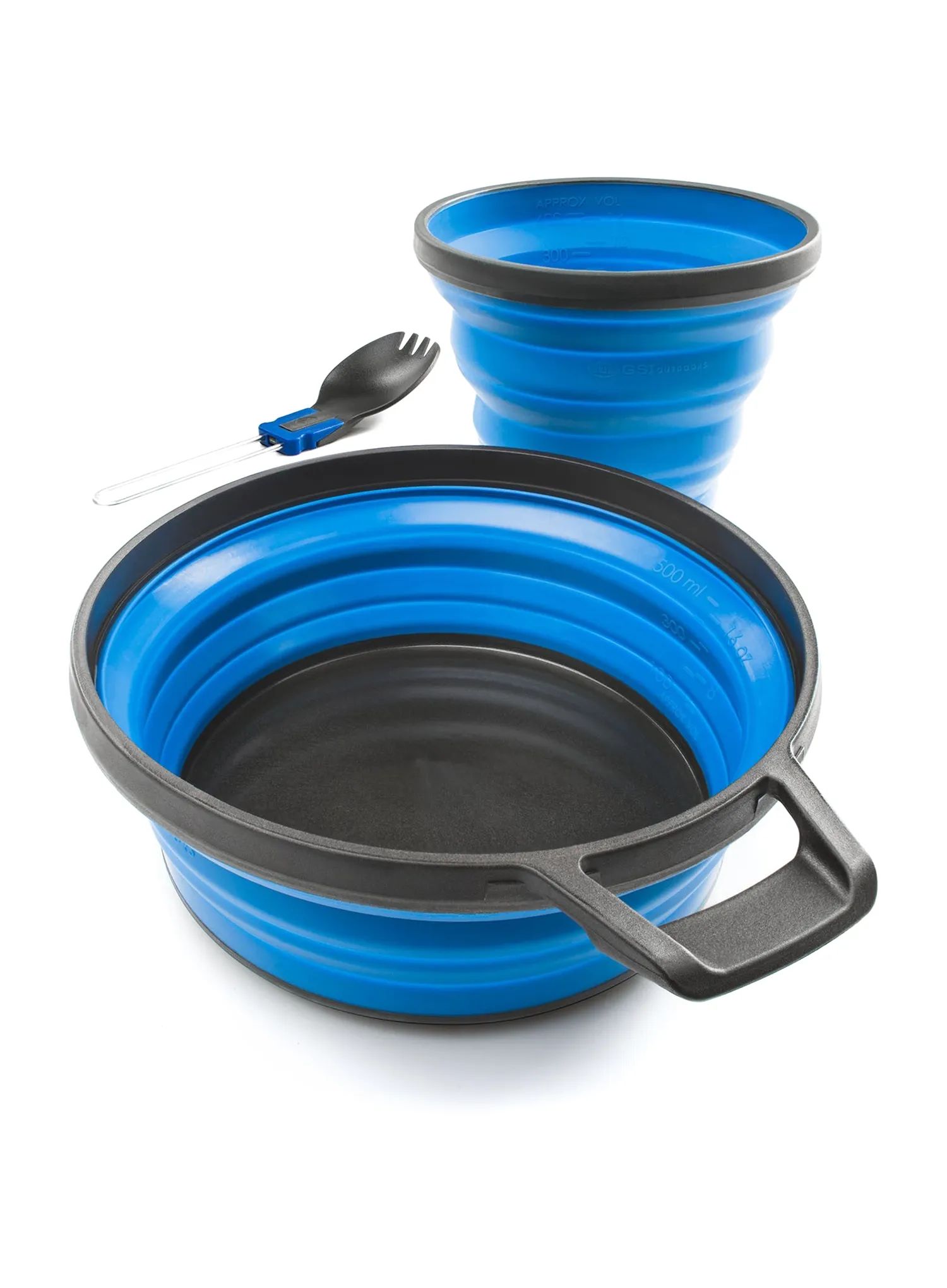 Sada nádobí Gsi Outdoors Escape 1 Person Table Set modrá