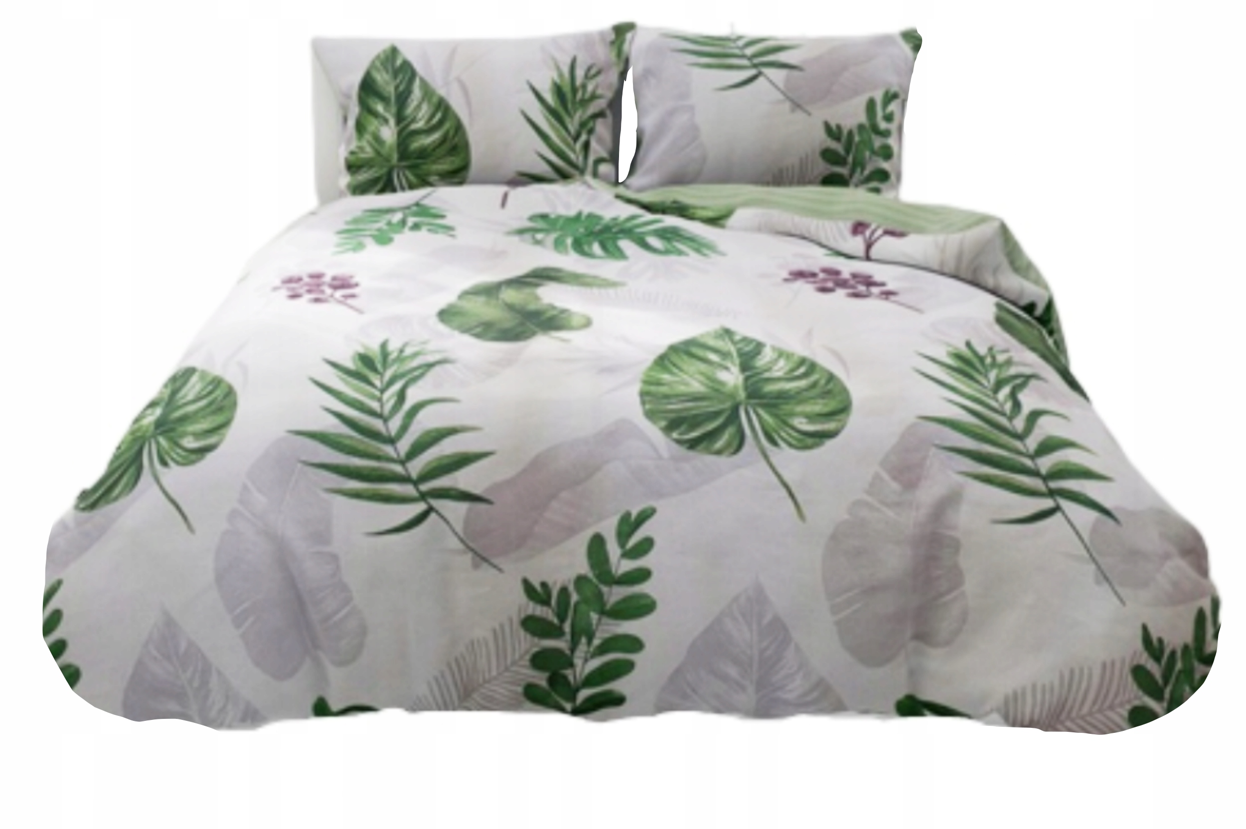 Povlečení 160X200 Bavlna Satén 2 Povlaky Na Polštáře 70X80 Sada Povlečení