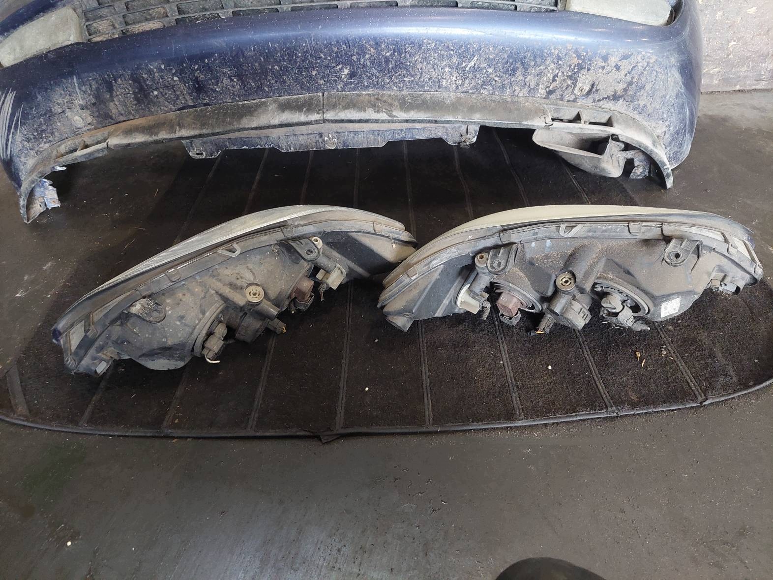 bumper front + light left front + right front OPEL ZAFIRA A Z282