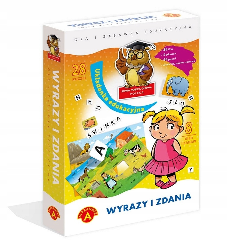 

Wyrazy i zdania układanka edukacyjna (1319)
