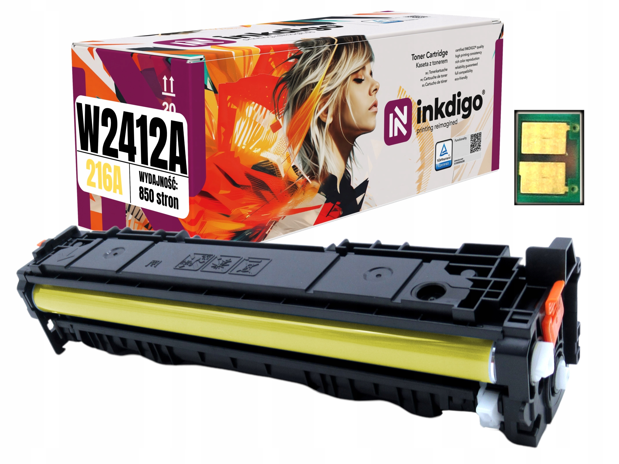 W2412A Náhradní toner s Chipem pro Hp Color LaserJet Pro M155nw M182n M183fw