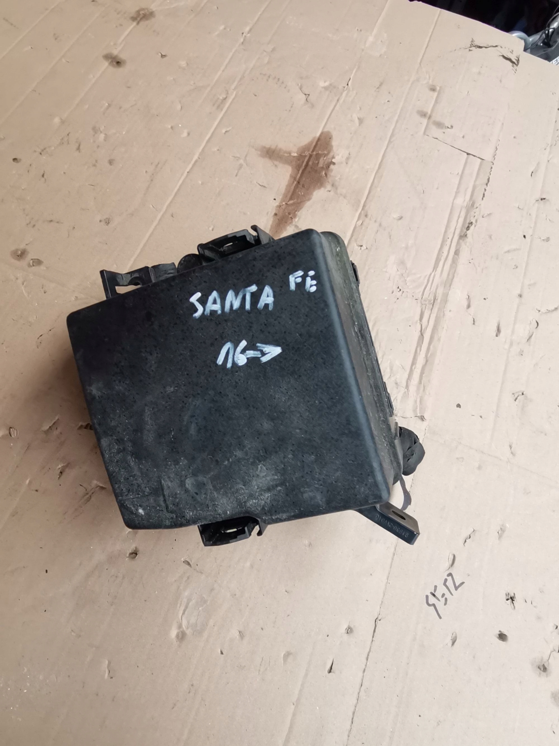 HYUNDAI SANTA ФЕ III 2016 КОРОБКА BEZPIECZNIKOW