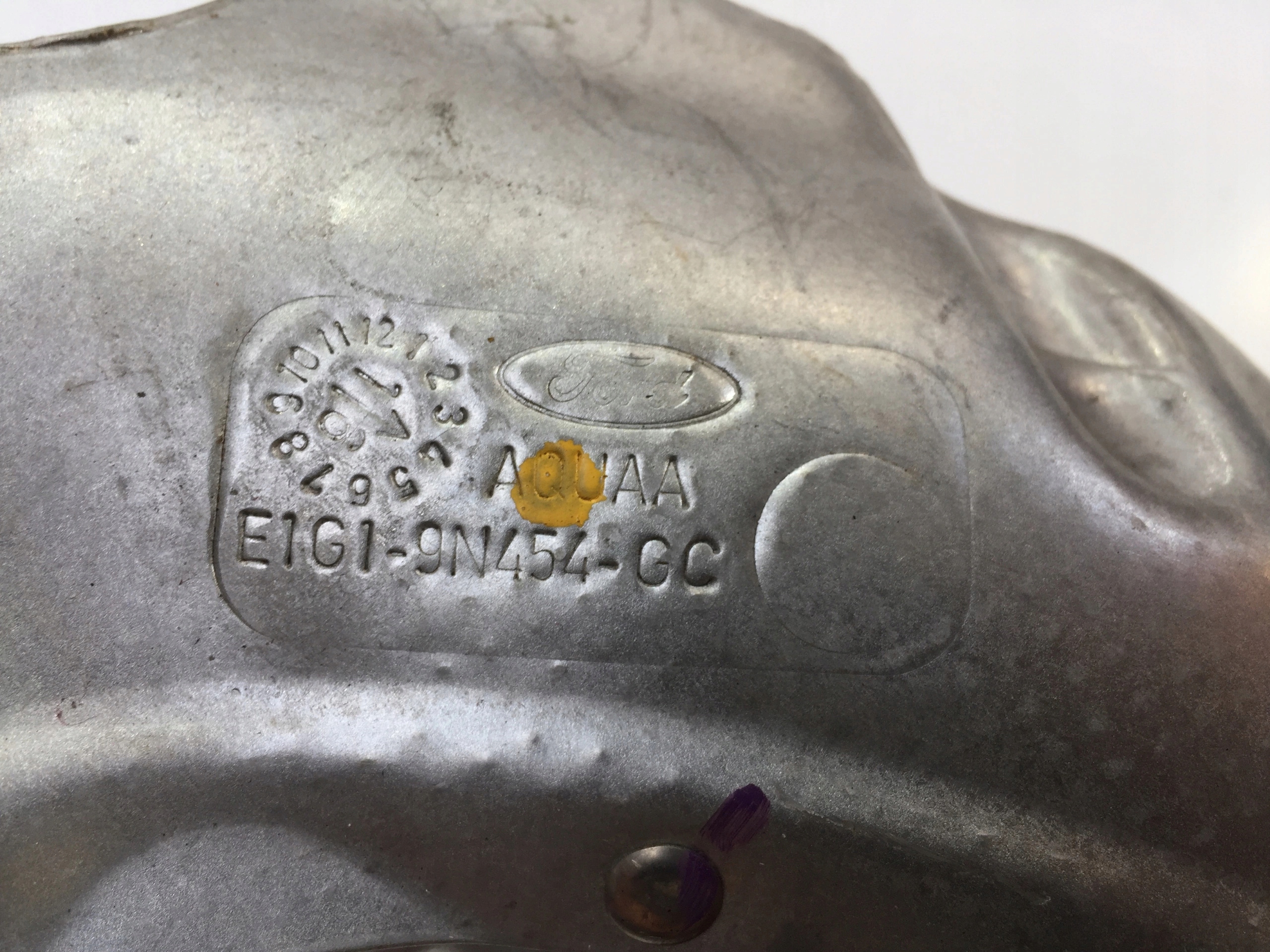 FORD EDGE II MK2 OSLONA TERMICZNA KATALIZATORA Part number E1G1 9N454 GC