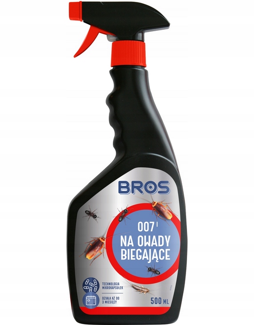 

Bros 007 na Owady Biegajace Prusaki, Mrówki, 500ml