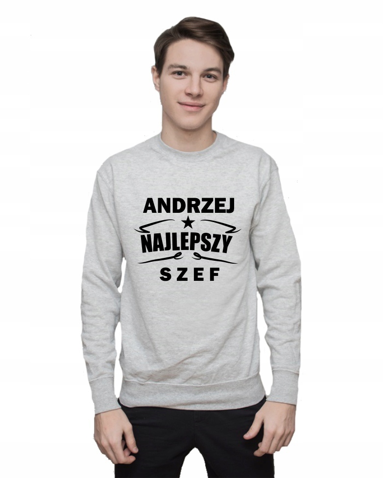 

Bluza męska Najlepszy Szef Imię roz M