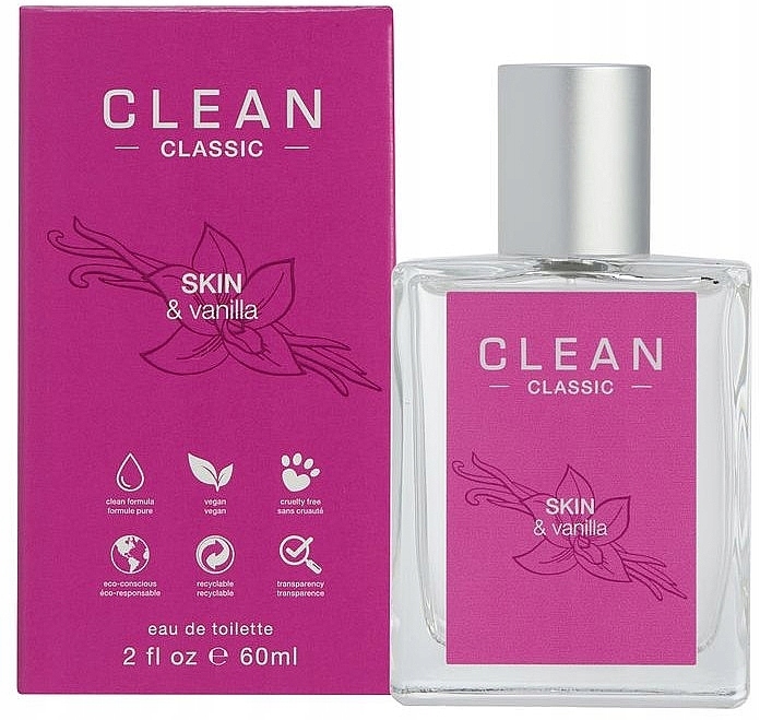 Clean Classic Skin & Vanilla Toaletní Voda 60 ML Unisex
