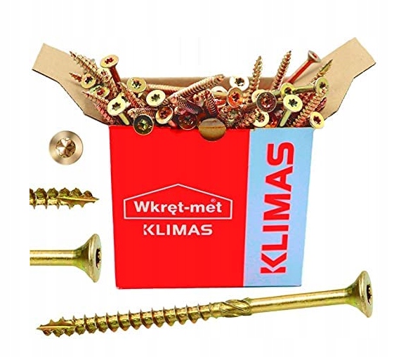 

Wkręty Ciesielskie Do Drewna 5x90 Torx 200szt
