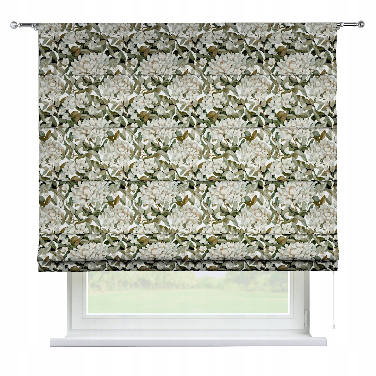 Hotová římská roleta Torino 180 x 180 cm zelená