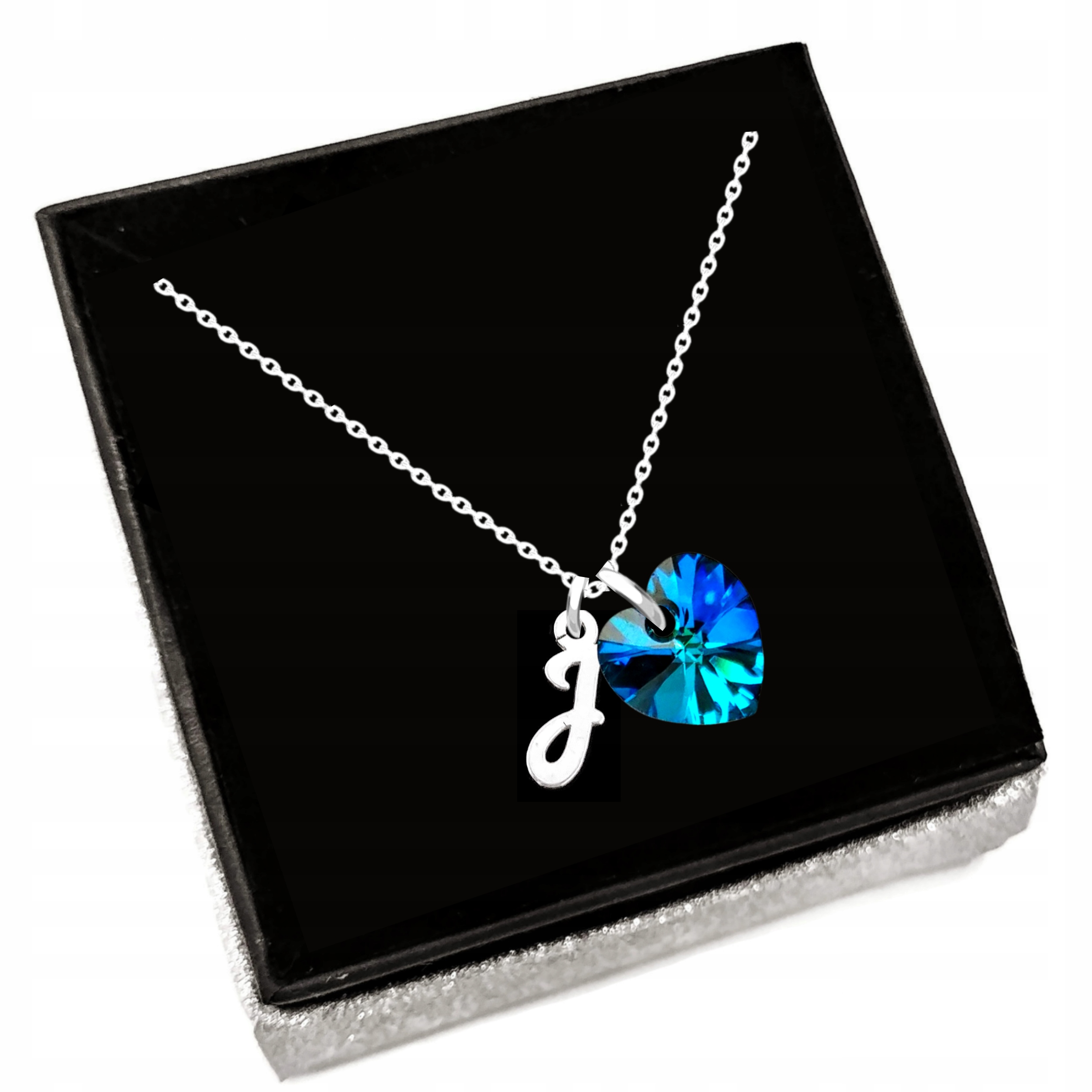 

Srebrny Naszyjnik Dziewczynka Literka Imię 925