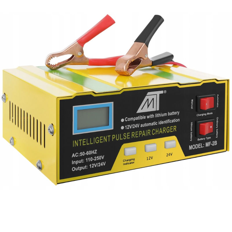 

Prostownik samochodowy 12V i 24V uniwersalny
