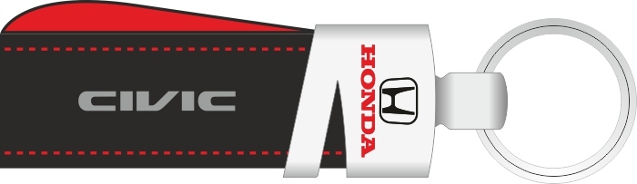 

Brelok skórzany Honda Civic