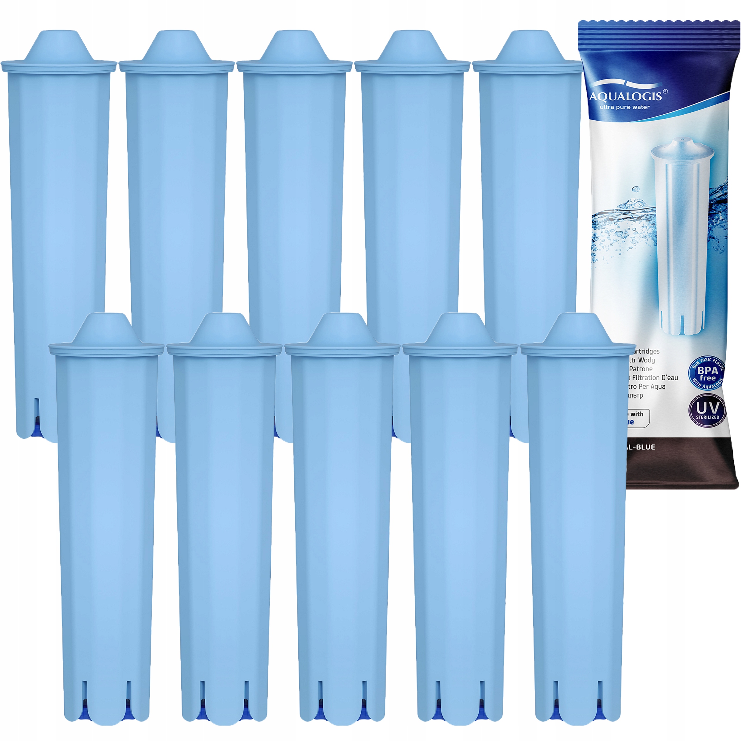 10x Filtr wody do ekspresu Jura Impressa Giga Line Ena Ena Micro Piano Line