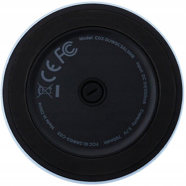 GUESS GŁOŚNIK BLUETOOTH GUWSC3ALSMB STAND MAGNETIC SCRIPT METAL NIEBIESKI Waga produktu z opakowaniem jednostkowym 0.2 kg