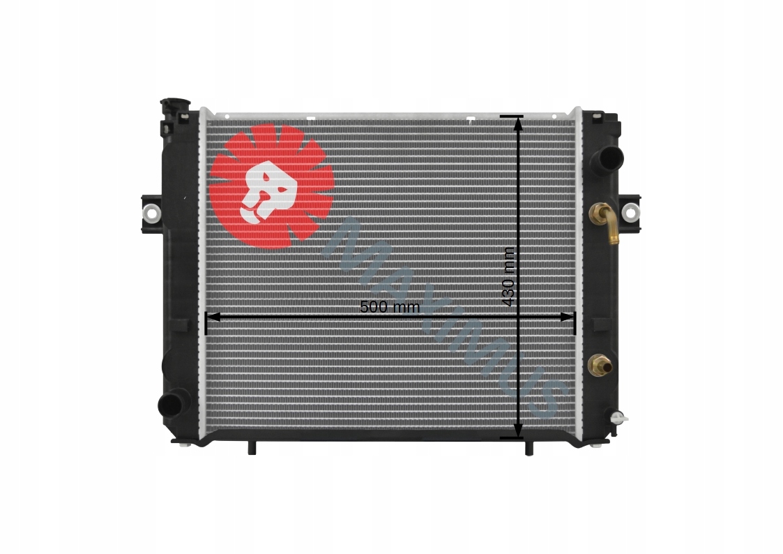 NOWA CHŁODNICA WÓZEK WIDŁOWY TOYOTA Producent części Maximus