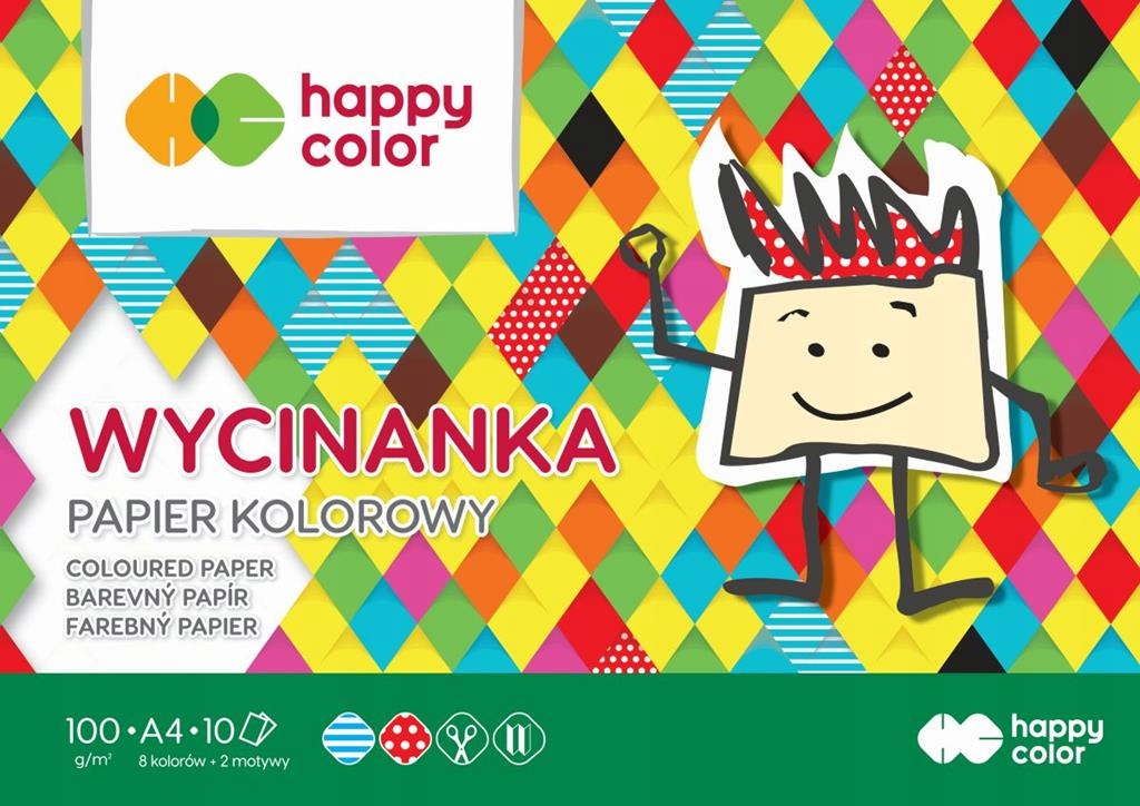 

Blok wycinanka A4 Happy Color 100 g