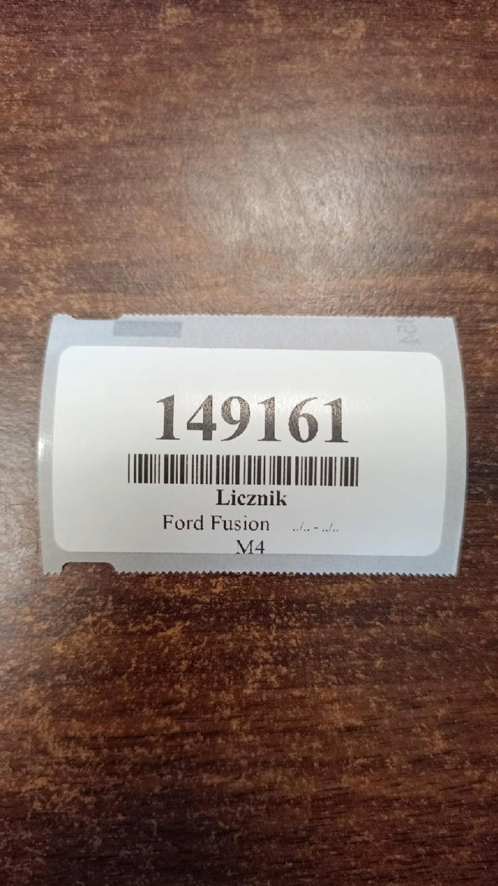 FORD FUSION 1.4 D dials 2S6F10849NE