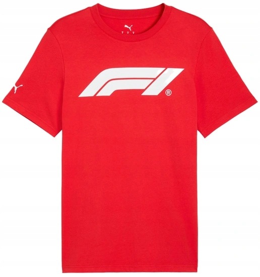 Tričko Puma Essentials F1 Logo Red r.XL